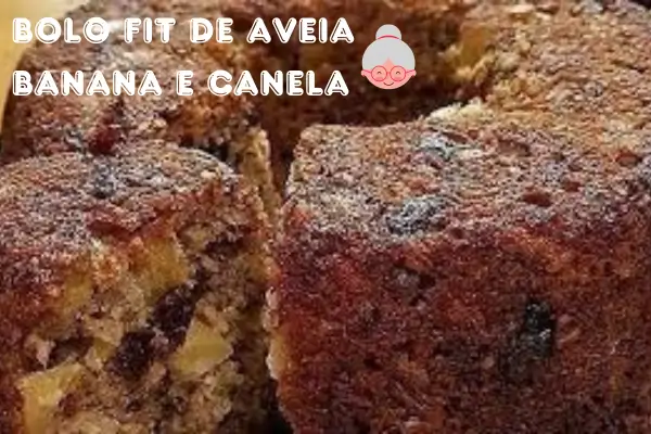 olo fit de aveia, banana e canela